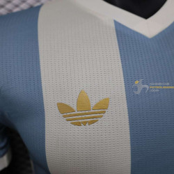 Camiseta Fútbol Argentina 50 Aniversario Adidas Versión Jugador 2024