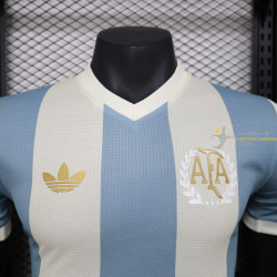 Camiseta Fútbol Argentina 50 Aniversario Adidas Versión Jugador 2024