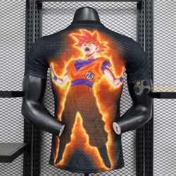 Camiseta Japón Versión Jugador Edición Especial Son Goku Rage