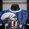 Camiseta Japón Versión Jugador Especial Edición Blue Samurai Dragon