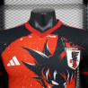 Camiseta Japón Versión Jugador Especial Edición Dragon Ball Negra Roja