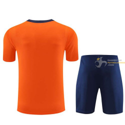 Camiseta y Pantalón Niños Holanda Entrenamiento Naranja 2024-2025