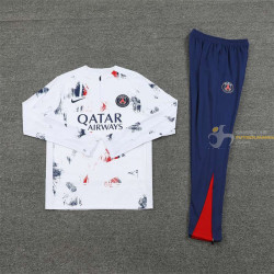 Chándal Niños Paris Saint-Germain Blanca 2024-2025