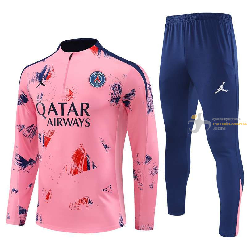 Chándal Niños Paris Saint-Germain Air Jordan Rosa 2024-2025