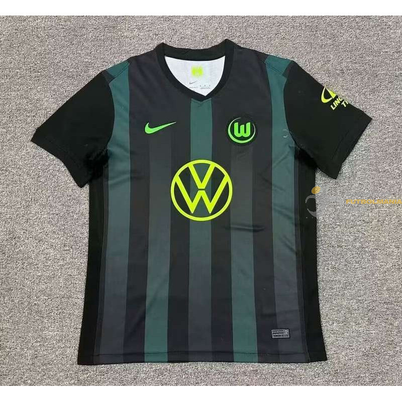 Camiseta Fútbol Wolfsburg Segunda Equipación 2024-2025