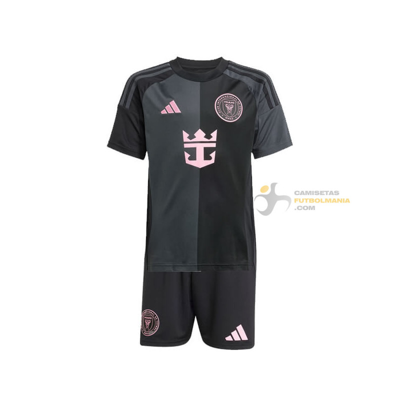 Camiseta y Pantalón Niños Inter Miami Segunda Equipación 2024-2025