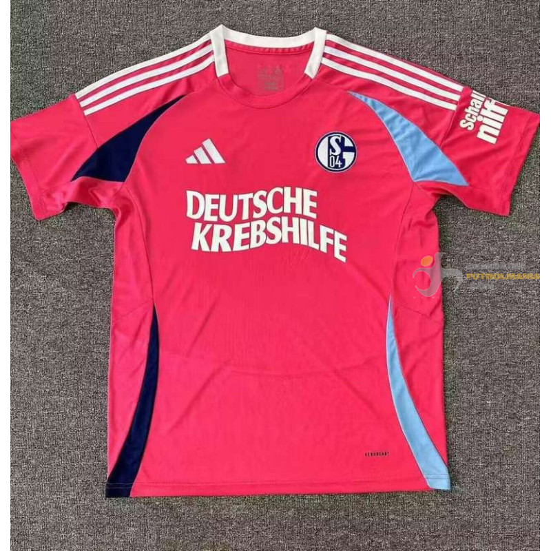 Camiseta Fútbol Schalke 04 Portero Edición Pink Oktober 2024-2025