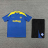 Camiseta y Pantalón Niños Inter Milán Entrenamiento Azul 2024-2025