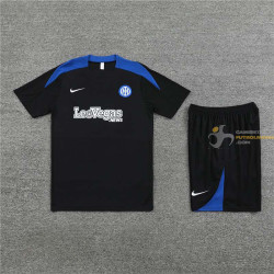 Camiseta y Pantalón Niños Inter Milán Entrenamiento 2024-2025