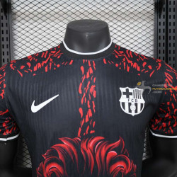 Camiseta Fútbol Barcelona Edición Especial Concept Lion Rojo Versión Jugador 2024-2025