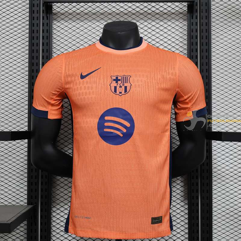 Camiseta Fútbol Barcelona Edición Especial Concept Naranja Versión Jugador 2024-2025