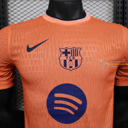 Camiseta Fútbol Barcelona Edición Especial Concept Naranja Versión Jugador 2024-2025