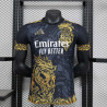 Camiseta Fútbol Real Madrid Edición Especial Dragón Dorado Versión Jugador 2024-2025