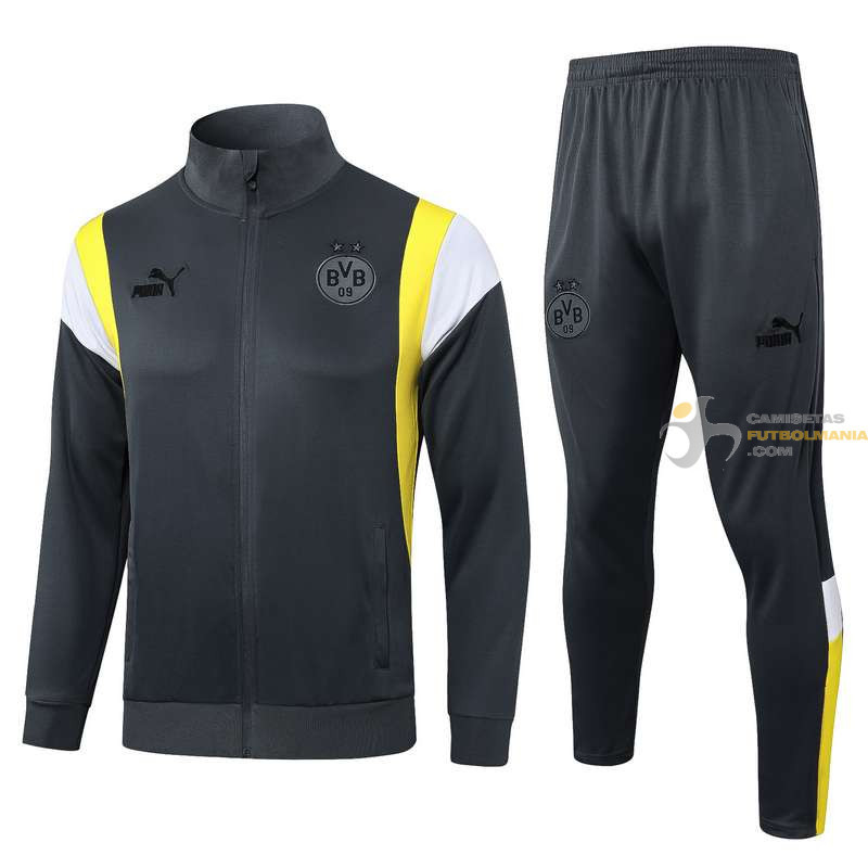 Chándal Borussia Dortmund Gris 2023-2024