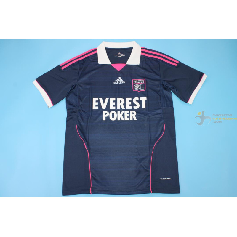 Camiseta Fútbol Olympique Lyon Segunda Equipación Retro Clásica 2011-2012