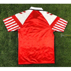 Camiseta Fútbol Dinamarca Primera Equipación Retro Clásica 1992