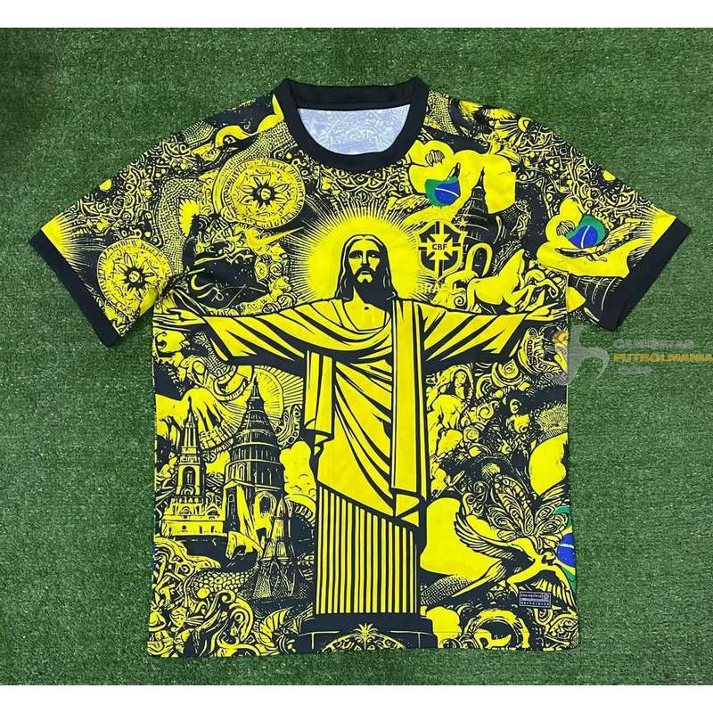 Camiseta Fútbol Brasil Edición Especial Copa América Amarillo 2024