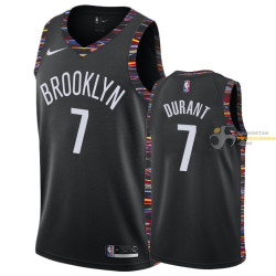 Camiseta NBA Kevin Durant de Brooklyn Nets Negra 2019-2020