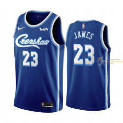 Camiseta NBA Lebron James Los Angeles Lakers Azul 2019-2020