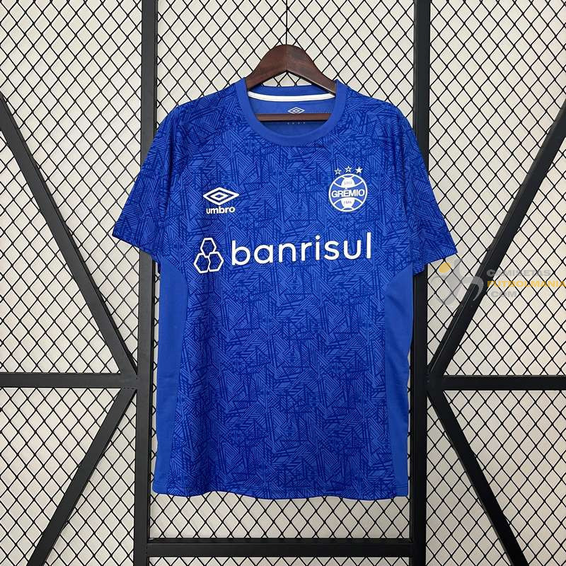 Camiseta Fútbol Gremio Portero Azul 2024-2025