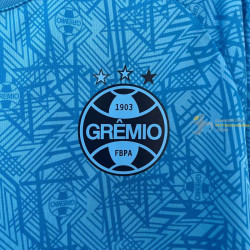 Camiseta Fútbol Gremio Portero Azul Claro 2024-2025