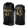 Camiseta NBA Pascal Siakam de los Toronto Raptors Negra 2019-2020