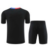 Camiseta y Pantalón Niños Barcelona Negro Entrenamiento 2024-2025