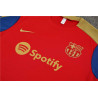 Camiseta y Pantalón Niños Barcelona Rojo Entrenamiento 2024-2025