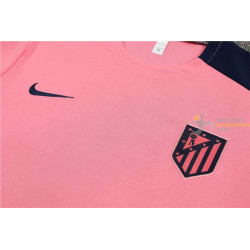 Camiseta y Pantalón Niños  Atlético de Madrid Entrenamiento Rosa 2024-2025