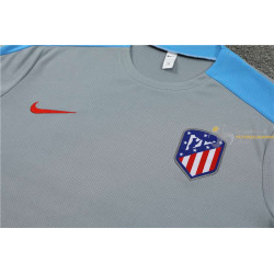 Camiseta y Pantalón Niños  Atlético de Madrid Entrenamiento Gris 2024-2025