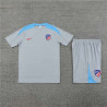 Camiseta y Pantalón Niños  Atlético de Madrid Entrenamiento Gris 2024-2025