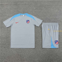 Camiseta y Pantalón Atlético de Madrid Entrenamiento Gris 2024-2025