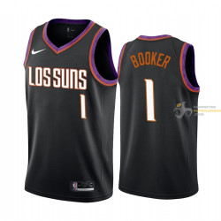 Camiseta NBA Devin Booker Phoenix Suns Negra 2019-2020
