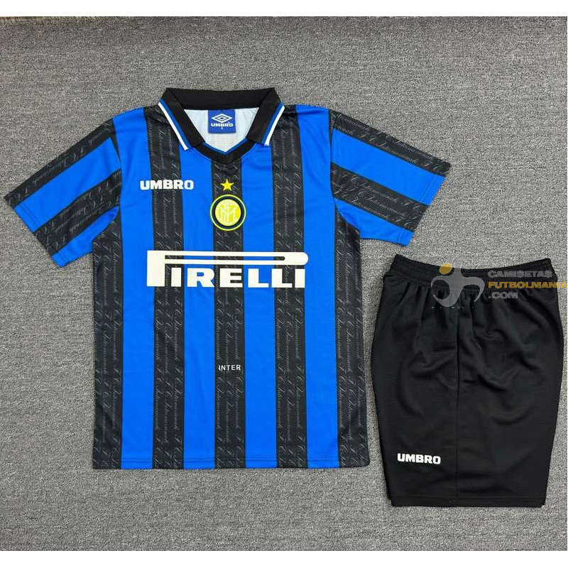 Camiseta Fútbol Inter Milán Retro Clásica 1997-1998