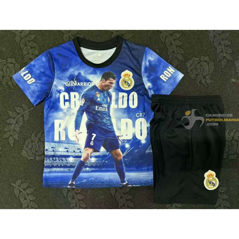 Camiseta y Pantalón Niños Real Madrid Edición Cristiano Ronaldo 7