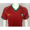 Camiseta Fútbol Portugal Primera Equipación Retro Clásica 2006