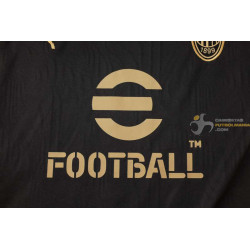 Camiseta y Pantalón AC Milan Entrenamiento Negro 2024-2025