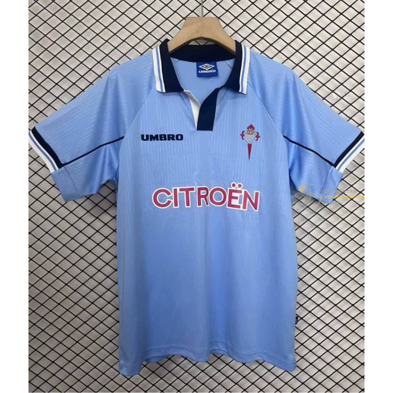 Camiseta Fútbol Celta de Vigo Primera Equipación Retro Clásica 1997-1998