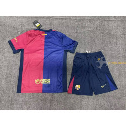 Camiseta y Pantalón Fútbol Niños Barcelona Edición Especial Travis Scott Primera Equipación 2024-2025