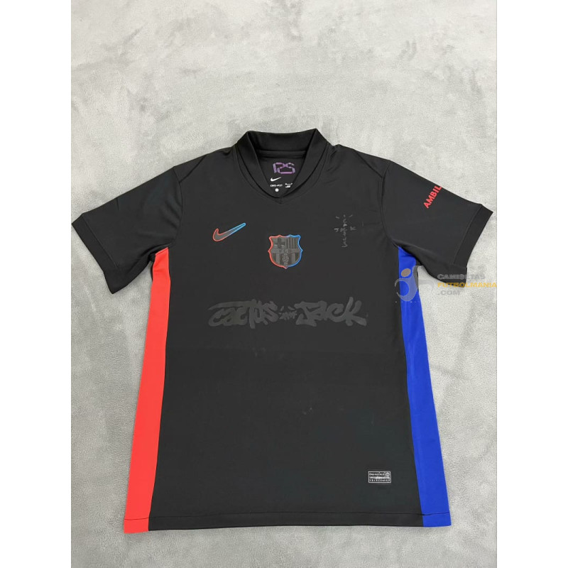 Camiseta Fútbol Barcelona Edición Especial Travis Scott Segunda Equipación 2024-2025