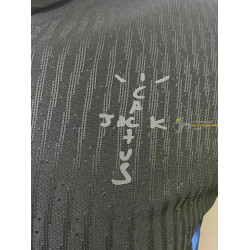 Camiseta Fútbol Barcelona Segunda Equipación Edición Especial Travis Scott Versión Jugador 2024-2025