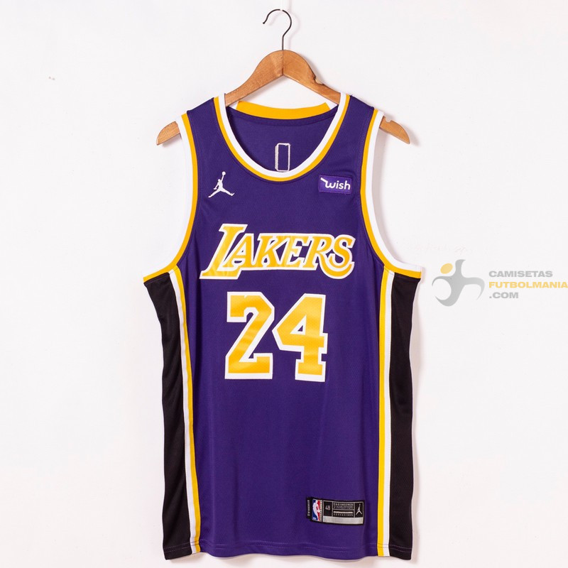 Camiseta NBA Kobe Bryant Los Angeles Lakers Púrpura 2021