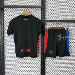 Camiseta y Pantalón Fútbol Niños Barcelona Edición Especial Travis Scott Segunda Equipación 2024-2025