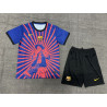 Camiseta y Pantalón Fútbol Niños Barcelona Edición Especial Monkey D. Luffy 2024-2025
