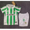 Camiseta y Pantalón Fútbol Niños Betis Primera Equipación 2024-2025