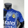 Camiseta Fútbol Real Madrid Edición Especial Dragón Negro Azul Versión Jugador 2025-2026