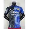 Camiseta Fútbol Real Madrid Edición Especial Dragón Negro Azul Versión Jugador 2025-2026