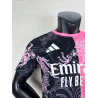 Camiseta Fútbol Real Madrid Edición Especial Dragón Negro Rosa Versión Jugador 2025-2026