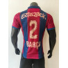 Camiseta Fútbol Barcelona Travis Scott Primera Equipación Skeleton Retro Versión Jugador 2000-2001