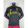 Camiseta Fútbol Liverpool Edición Especial Versión Jugador Negra 2025-2026